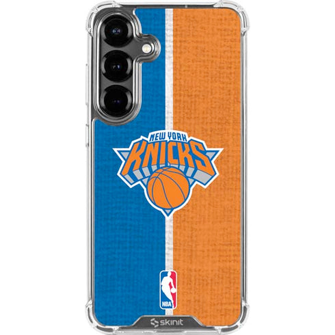 NBA New York Knicks Canvas Galaxy S26 Plus Clear Case