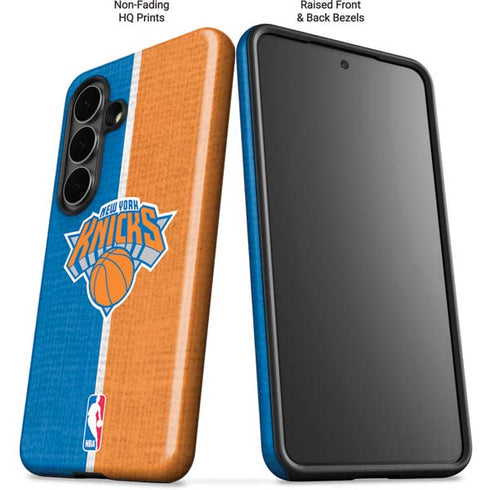 NBA New York Knicks Canvas Galaxy S26 Plus Impact Case
