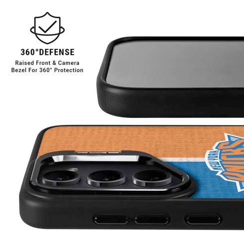 NBA New York Knicks Canvas Galaxy S26 Plus Kickstand Case
