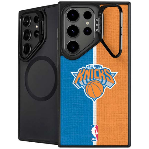 NBA New York Knicks Canvas Galaxy S26 Ultra Kickstand Case