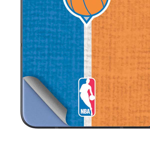 NBA New York Knicks Canvas Galaxy Z Fold5 5G Skin