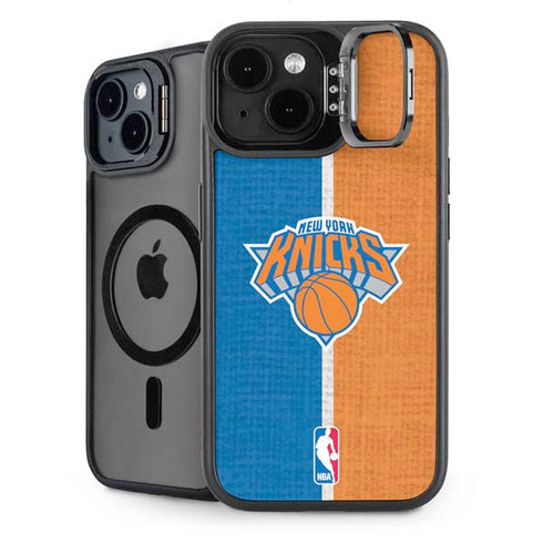 NBA New York Knicks Canvas iPhone 14 Plus Kickstand Case