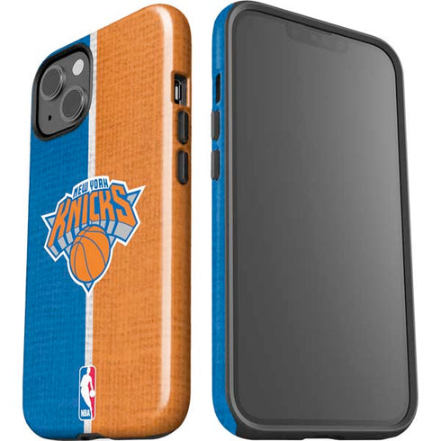 NBA New York Knicks Canvas iPhone 15 Impact Case