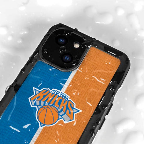 NBA New York Knicks Canvas iPhone 15 Plus Waterproof Case