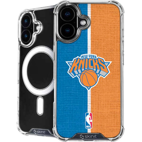 NBA New York Knicks Canvas iPhone 16 MagSafe Case