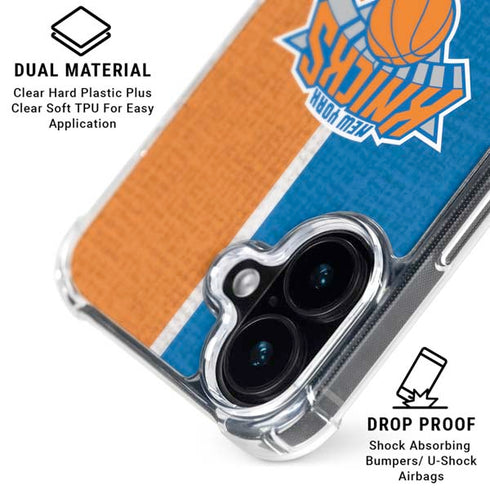 NBA New York Knicks Canvas iPhone 16 Plus MagSafe Case