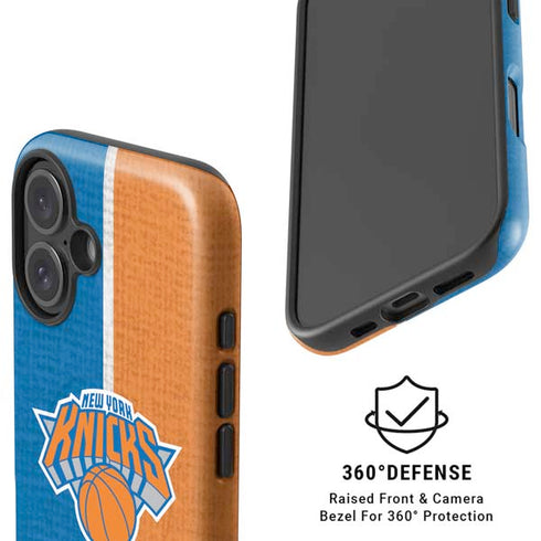 NBA New York Knicks Canvas iPhone 16 Plus Magsafe Impact Case