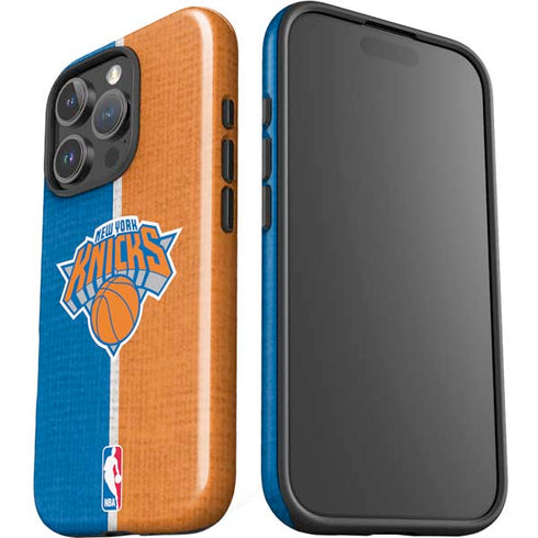 NBA New York Knicks Canvas iPhone 16 Pro Impact Case