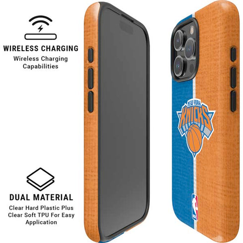 NBA New York Knicks Canvas iPhone 16 Pro Magsafe Impact Case