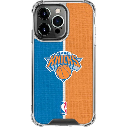 NBA New York Knicks Canvas iPhone 16 Pro Max Clear Case