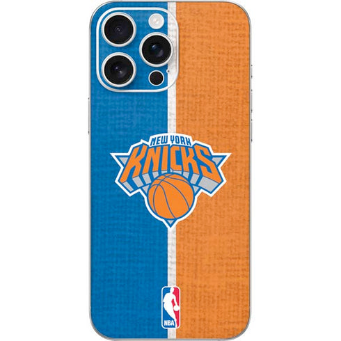 NBA New York Knicks Canvas iPhone 16 Pro Max Skin