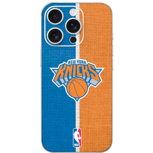 NBA New York Knicks Canvas iPhone 16 Pro Skin