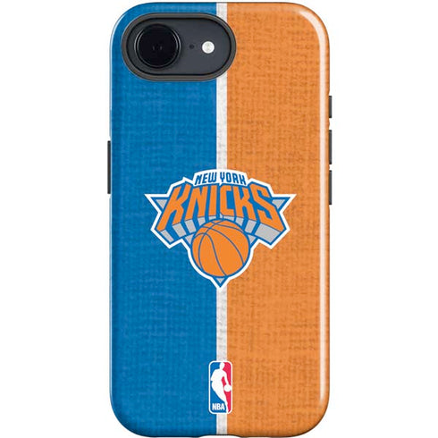 NBA New York Knicks Canvas iPhone 16e Impact Case