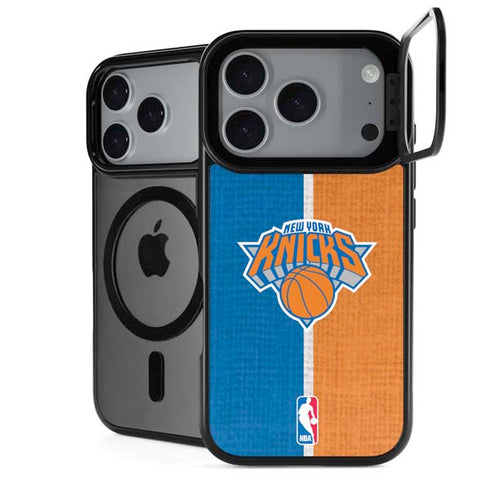 NBA New York Knicks Canvas iPhone 18 Pro Kickstand Case