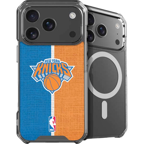 NBA New York Knicks Canvas iPhone 18 Pro Max MagSafe Case