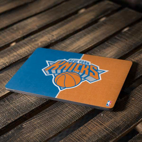 NBA New York Knicks Canvas Apple MacBook Air Skin