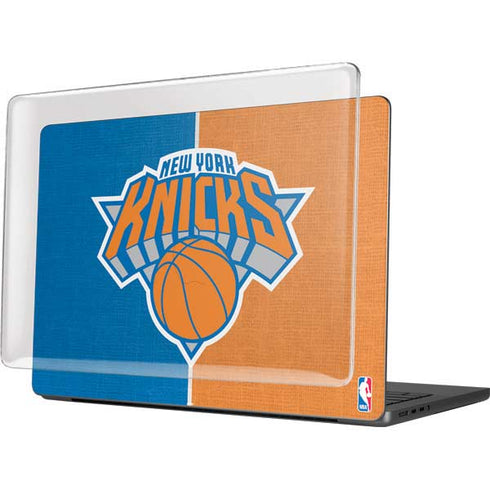 NBA New York Knicks Canvas MacBook Pro 14in (2021-24) Case plus Skin