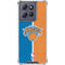 NBA New York Knicks Canvas Moto G 5G (2025) Clear Case