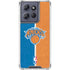 NBA New York Knicks Canvas Moto G 5G (2025) Clear Case