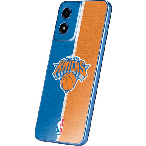 NBA New York Knicks Canvas Moto G Play 4G (2024) Skin