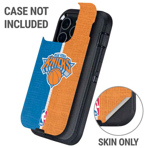 NBA New York Knicks Canvas Otterbox Defender iPhone Skin