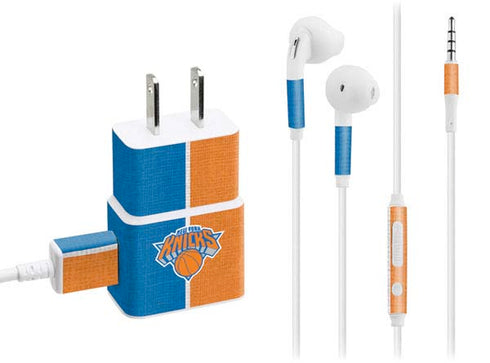 NBA New York Knicks Canvas Phone Charger Skin