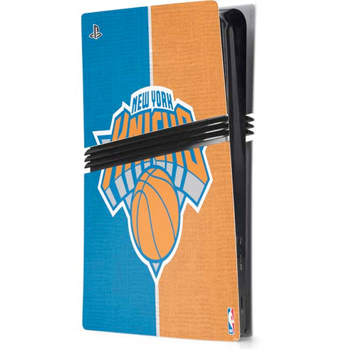 NBA New York Knicks Canvas PS5 Pro Console Skin