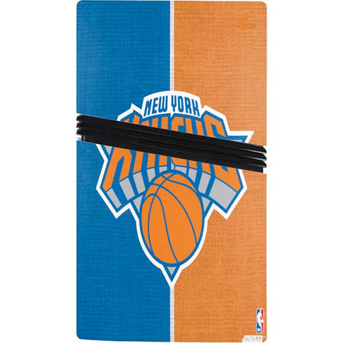 NBA New York Knicks Canvas PS5 Pro Console Skin