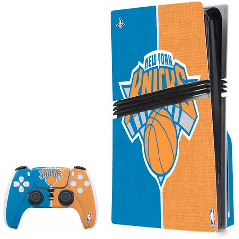NBA New York Knicks Canvas PlayStation PS5 Skins