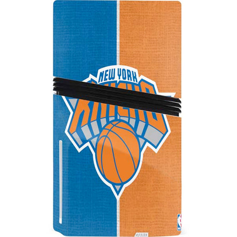 NBA New York Knicks Canvas PS5 Pro Disk Console Skin