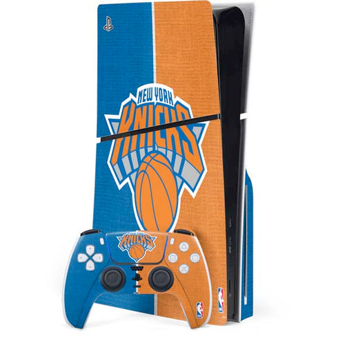 NBA New York Knicks Canvas PlayStation PS5 Skins