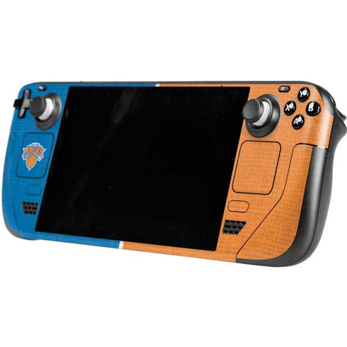NBA New York Knicks Canvas Steam Deck Handheld Gaming Computer Skin
