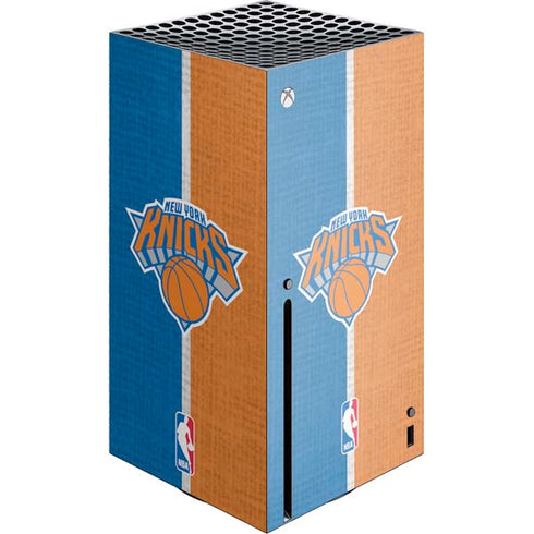 NBA New York Knicks Canvas Xbox Series X Skins