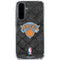 NBA New York Knicks Dark Rust Galaxy A36 5G Clear Case