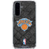 NBA New York Knicks Dark Rust Galaxy A36 5G Clear Case
