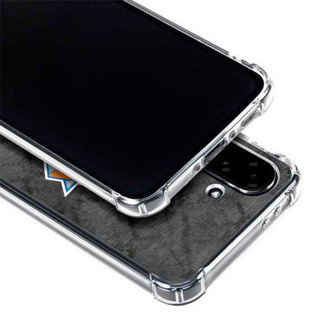 NBA New York Knicks Dark Rust Galaxy A36 5G Clear Case