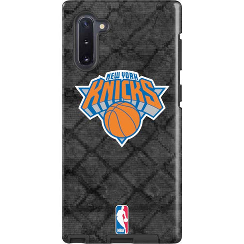 NBA New York Knicks Dark Rust Galaxy Cases