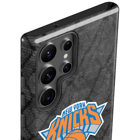 NBA New York Knicks Dark Rust Galaxy S23 Ultra Pro Case