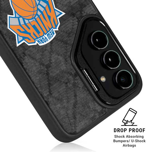 NBA New York Knicks Dark Rust Galaxy S25 Kickstand Case