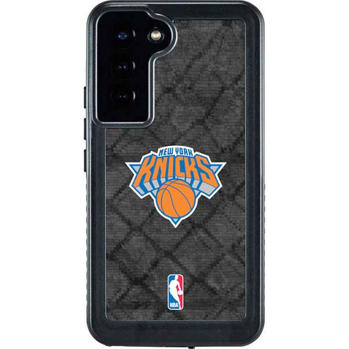 NBA New York Knicks Dark Rust Galaxy S24 Plus Waterproof Case
