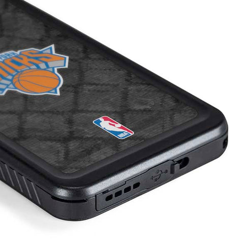 NBA New York Knicks Dark Rust Galaxy S24 Plus Waterproof Case