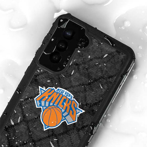 NBA New York Knicks Dark Rust Galaxy S24 Plus Waterproof Case