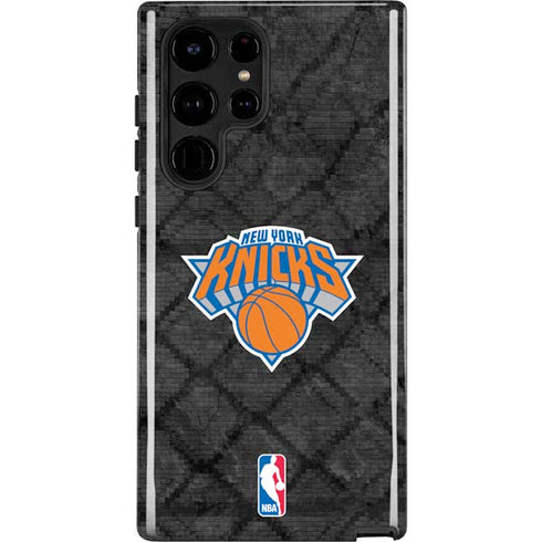 NBA New York Knicks Dark Rust Galaxy Cases