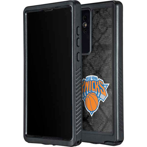 NBA New York Knicks Dark Rust Galaxy S24 Ultra Waterproof Case