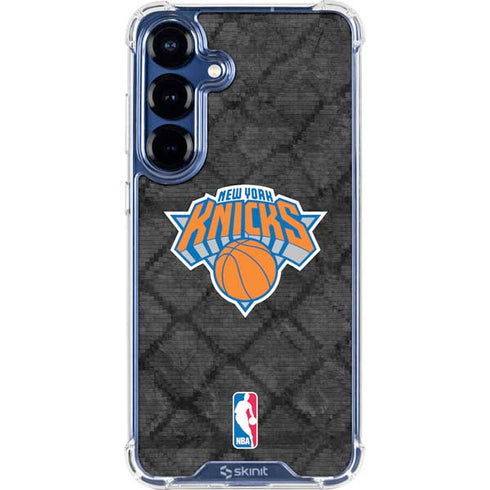 NBA New York Knicks Dark Rust Galaxy S25 Plus Clear Case