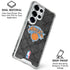 NBA New York Knicks Dark Rust Galaxy S25 Ultra Clear Case