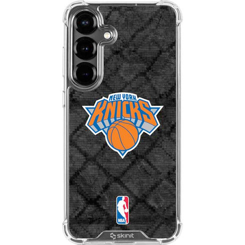 NBA New York Knicks Dark Rust Galaxy S26 Plus Clear Case