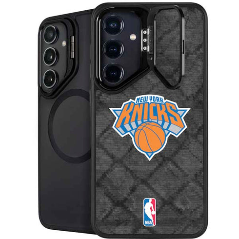 NBA New York Knicks Dark Rust Galaxy S26 Plus Kickstand Case