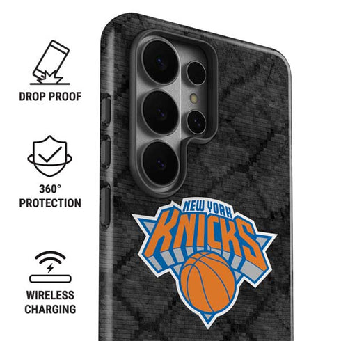 NBA New York Knicks Dark Rust Galaxy S26 Ultra Impact Case