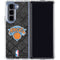 NBA New York Knicks Dark Rust Galaxy Z Fold5 5G Clear Case